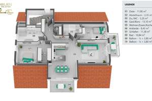 Großzügig, lichtdurchflutet, individuell - Neubauwohnung zum Selbstausbau – Die vollständige Adresse der Immobilie erhältst du vom Anbieter., 84543 Winhöring – Vorschaubild 19