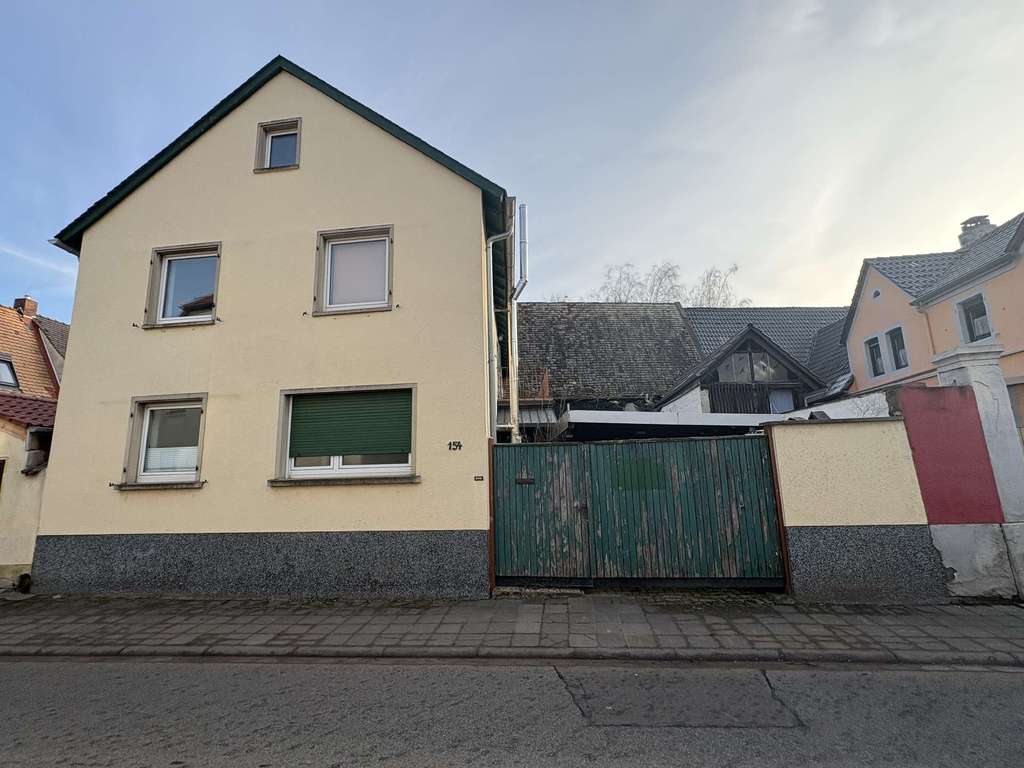 Immobilie in Rödersheim-Gronau - Wohnhaus mit angebauter Scheune und vielseitigem Nutzungspotenzial zu verkaufen! - Bild 1