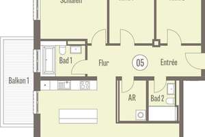 *****Neubau*****ERSTBEZUG*****4 Zimmer***** 2 Balkone*****#5 – Hans-Driesch-Straße 14, 4179 Leutzsch, Leipzig – Vorschaubild 15