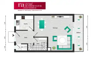 ASMUSSEN IMMOBILIEN - Solides Reihenhaus mit 6 Zimmern – Flensburg – Vorschaubild 48