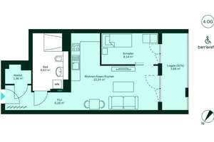 Barrierefreie Eigentumswohnung mit Sonnen-Loggia – Roermonder Straße 76, 52072 Ponttor, Aachen – Vorschaubild 7