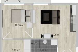 Lichtdurchflutete 2-Zimmer Wohnung im 2. OG in Hannovers Nordstadt – Tulpenstraße 15, 30167 Nordstadt, Hannover – Vorschaubild 11