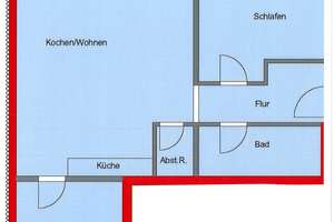 ++++TRAUMWOHNUNG+3 RAUM MIT BALKON+BAD M. BADEWANNE+FBH+LIFT++UVM.+++ – 4277 Connewitz, Leipzig – Vorschaubild 12