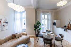 Lichtgeprägte 3 Zi. Altbauwohnung mit Balkon – Erstbezug nach Sanierung unweit Ludwigkirchplatz – Düsseldorfer Straße 14, 10719 Wilmersdorf, Berlin – Vorschaubild 7