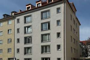 Schwabing Maxvorstadt schönes,  helles, ruhiges 1 Zi. App., Parkett, EBK, sep. Küche, Balkon  FREI – Arcisstraße 53, 80799 Am alten nördlichen Friedhof, München – Vorschaubild 3