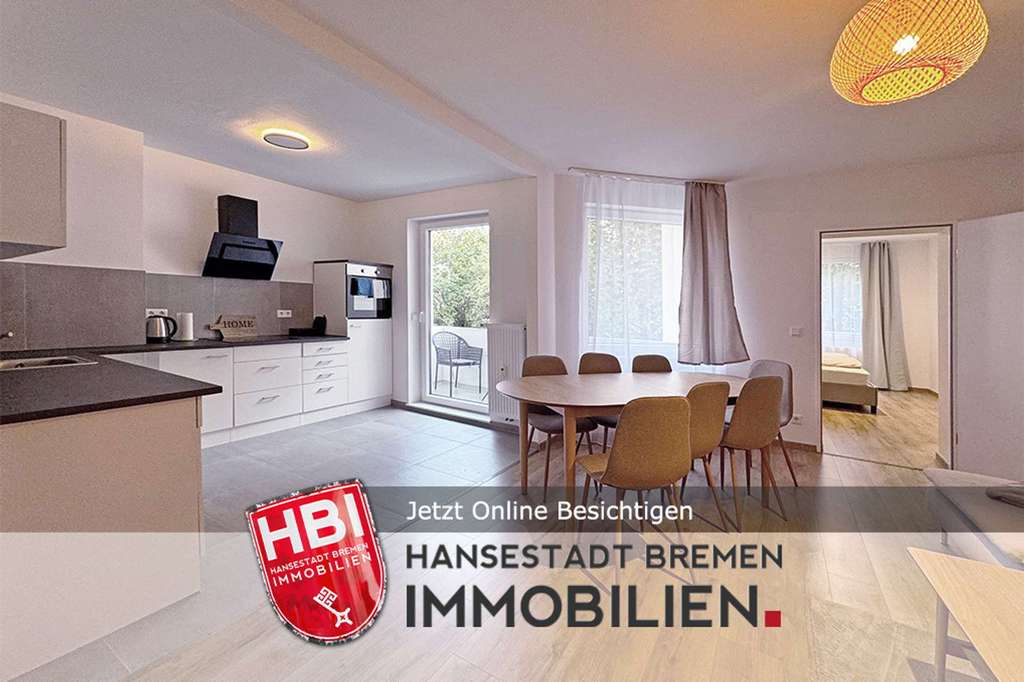 Neustadt/ Modernisierte 4-Zimmer-Wohnung mit Balkon