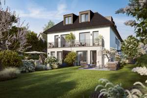 Effizienzhaus 55/KfW 55-Stilvolles Stadthaus mit Südwest Ausrichtung im schönen Aubing (H4) – Die vollständige Adresse der Immobilie erhältst du vom Anbieter., 81249 Aubing-Süd, München – Vorschaubild 2