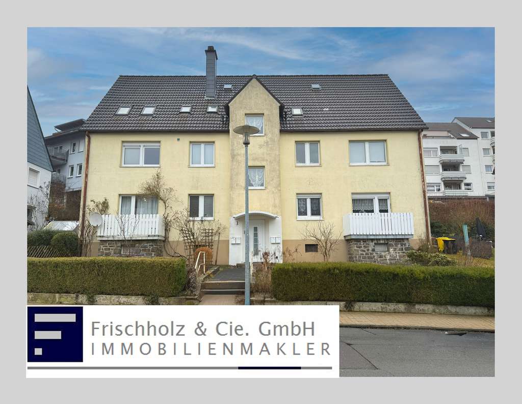 Immobilie in Lüdenscheid - Schöne Eigentumswohnung mit Balkon und Gartenterrasse in Lüdenscheid! - Bild 0