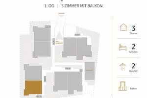 Hochwertige 3-Zimmer-Neubauwohnung mit großzügigem Balkon – Die vollständige Adresse der Immobilie erhältst du vom Anbieter., 79423 Heitersheim – Vorschaubild 11