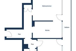 Zoo: Altersgerechte 2-Zimmer-Wohnung mit Aufzug und umlaufendem Balkon – Die vollständige Adresse der Immobilie erhältst du vom Anbieter., 30175 Zoo, Hannover – Vorschaubild 14