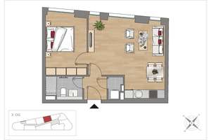 I Urban wohnen im OSTFORUM Leipzig I  moderne Wohnungen in zentraler Stadtlage I – Prager Straße 30b, 4103 Zentrum-Südost, Leipzig – Vorschaubild 2