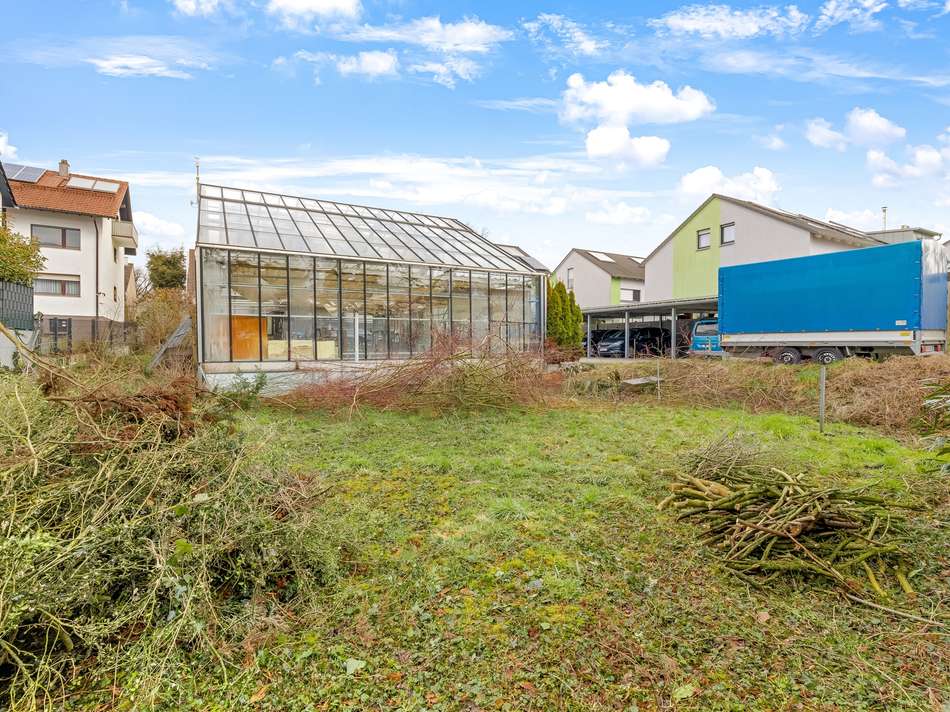 Blick vom hinteren Bereich