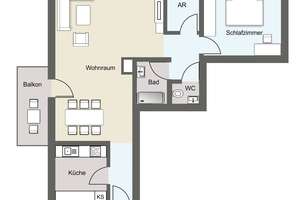 Frei werdende 2,5-Zimmer-Eigentumswohnung: 77 m² mit Einbauküche, Balkon und Lift – Die vollständige Adresse der Immobilie erhältst du vom Anbieter., 4109 Zentrum-West, Leipzig – Vorschaubild 9