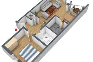 2-Zimmer Wohnung im 2. OG mit Balkon in Magdeburg-Sudenburg – Die vollständige Adresse der Immobilie erhältst du vom Anbieter., 39116 Sudenburg, Magdeburg – Vorschaubild 10