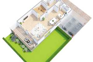 Nachhaltig Wohnen im Herzen von Rottenburg – Neubau-DHH in Holzmassivbauweise mit EH-40 Standard – Landshut (Kreis) – Vorschaubild 12