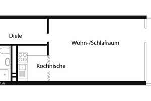 Krisensicheres Investment! Vermietetes Apartment mit 5% Rendite. – Die vollständige Adresse der Immobilie erhältst du vom Anbieter., 53117 Auerberg, Bonn – Vorschaubild 4