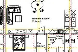 ERSTBEZUG ebenerdige 2,5-Raumwohnung /Reihenhaus mit Fußbodenheizung und Garten zu vermieten – Drosselweg 13, 14774 Brandenburg an der Havel – Vorschaubild 3