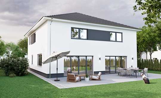 Excellente Stadtvilla, optional als Zweifamilienhaus, FBH, A+, PV-Anlage, Lüftung