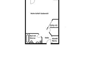 antaris Immobilien GmbH ** CLEVER INVESTIERT: VERMIETETE 1-RAUM-WOHNUNG MIT TERRASSE **  – 7743 Kernberge, Jena – Vorschaubild 6