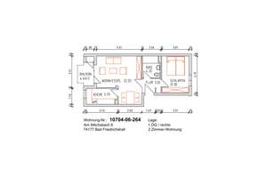 2-Zimmer-Wohnung mit Balkon und TG-Stellplatz | ab 01.12. – Am Attichsbach 6, 74177 Bad Friedrichshall – Vorschaubild 2