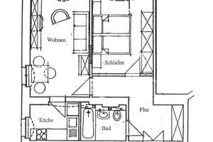 Gemütliche 2-R-Whg in Dresden-West, Bad mit Wanne! – Clara-Zetkin-Str. 15, 1159 Löbtau-Süd, Dresden – Vorschaubild 4