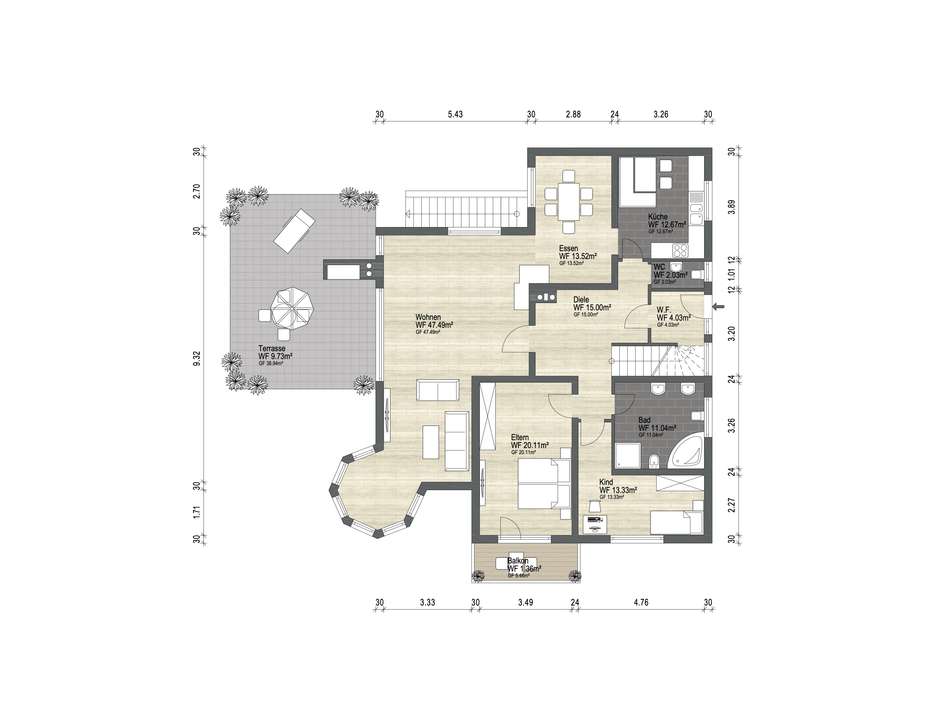 Grundriss EG