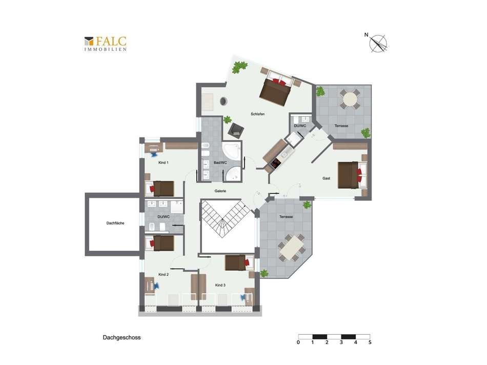 Grundriss Dachgeschoss