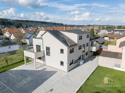 Moderne KfW 40 Erdgeschosswohnung mit Terrasse & Garten – Erstbezug in Schönenberg-Kübelberg