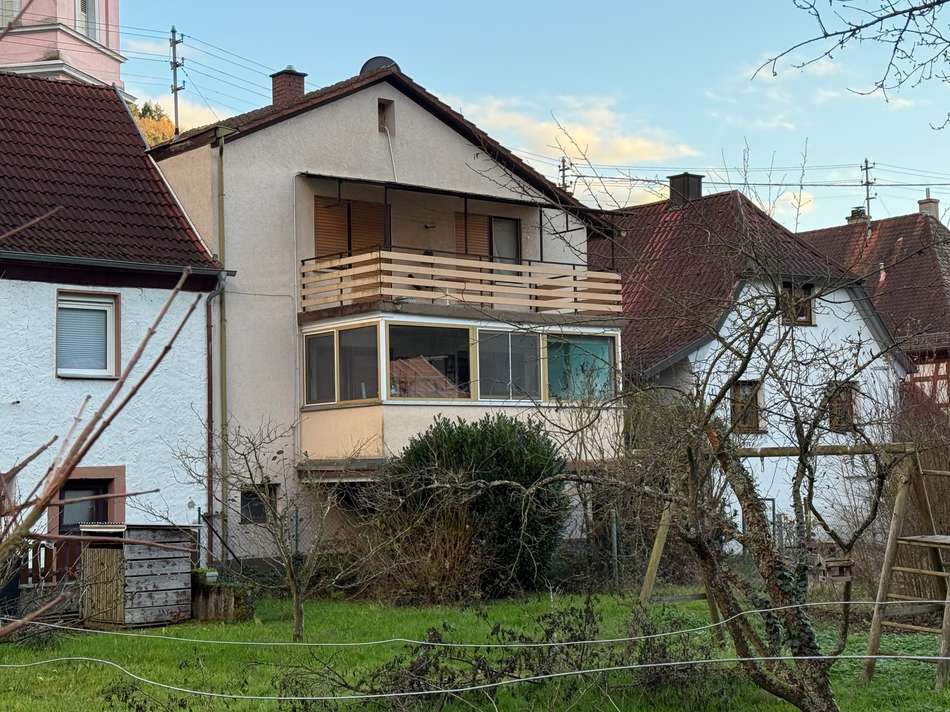 Gartenansicht - Haupthaus