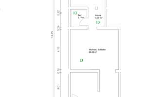 Geschmackvolle, neuwertige 2,5-Raum-Wohnung mit gehobener Innenausstattung mit EBK in Darmstadt – Donnersbergring 42, 64295 Bessungen, Darmstadt – Vorschaubild 11