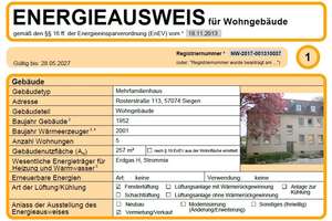 2 ZKB Wohnung am Siegener Rosterberg zu vermieten – Rosterstraße 115, 57072 Siegen, Siegen – Vorschaubild 9