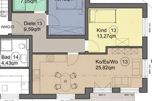 3-Zimmer-Erdgeschosswohnung in ruhiger Lage - individuelle Ausstattung möglich, Wallbox vorbereitet! – Die vollständige Adresse der Immobilie erhältst du vom Anbieter., 85051 Südwest, Ingolstadt – Vorschaubild 14