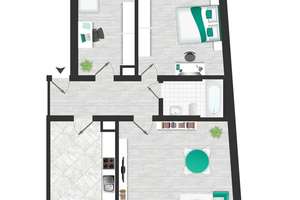 3-Zimmer - Karlsruhe Weststadt - frei verfügbar - Käufer provisionsfrei – 76185 Weststadt, Karlsruhe – Vorschaubild 17