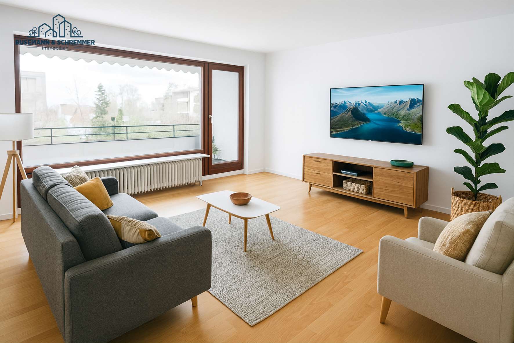 3-Zimmer-Eigentumswohnung mit Loggia und 2 Tiefgaragenstellplätzen in Garbsen-Berenbostel, Hannover Kreis – Bild 3