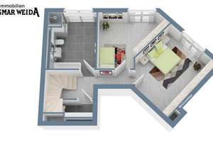Begehrte Wohnlage, Maisonette-Wohnung, 3 Zimmer, Aufzug, Wohnfl. ca. 94 m² in Stuttgart-Nord! – Die vollständige Adresse der Immobilie erhältst du vom Anbieter., 70174 Relenberg, Stuttgart – Vorschaubild 22