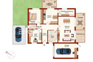 Komfortabler Bungalow mit Traumgrundstück in Toplage – Die vollständige Adresse der Immobilie erhältst du vom Anbieter., 26340 Zetel – Vorschaubild 30