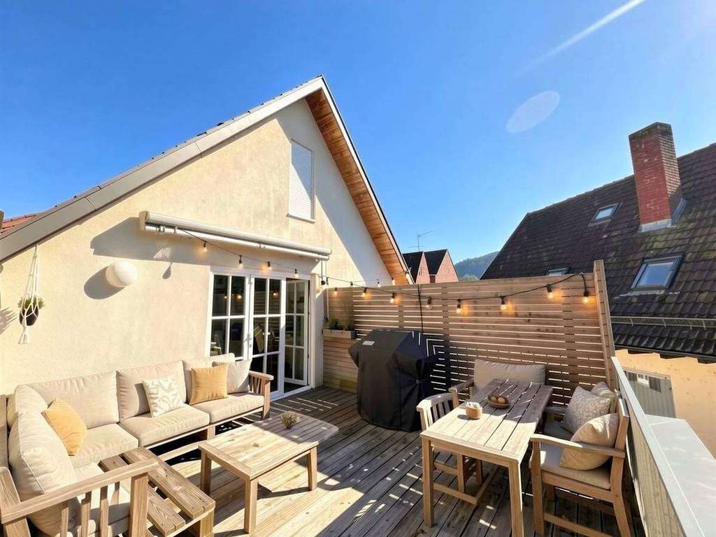 Immobilie in Fischerbach - +++Sonnige 4 Zimmerwohnung mit Terrasse und Garage in zentraler Lage von Haslach zu verkaufen+++ - Bild 2