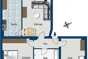 Nachmieter gesucht – Dodendorfer Str. 46, 39112 Magdeburg – Vorschaubild 2
