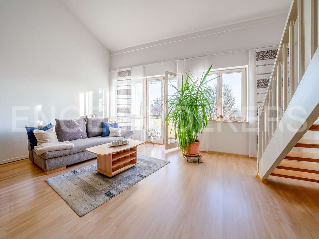 Immobilie in Ebersberg - Idyllisches Wohnen: Charmante Wohnung mit malerischem Bergblick in ruhiger Lage - Bild 0