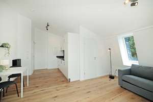 Modern möbliertes 1-Zimmer-Apartment mit großzügigem Raumgefühl – Mitteisstraße 31, 80935 Lerchenau-Ost, München – Vorschaubild 5