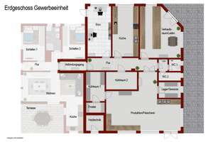 Wohnen & Arbeiten  vereint – vielseitige Immobilie mit sofortigem Cashflow! – Die vollständige Adresse der Immobilie erhältst du vom Anbieter., 90579 Langenzenn – Vorschaubild 43