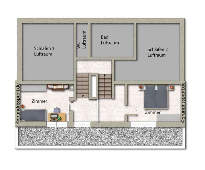 Grundriss Obergeschoss