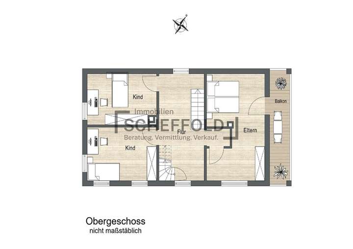 Grundriss Obergeschoss