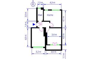 Vermietung mit Renovierungsgutschein – Offleber Str. 5, 39110 Stadtfeld West, Magdeburg – Vorschaubild 3