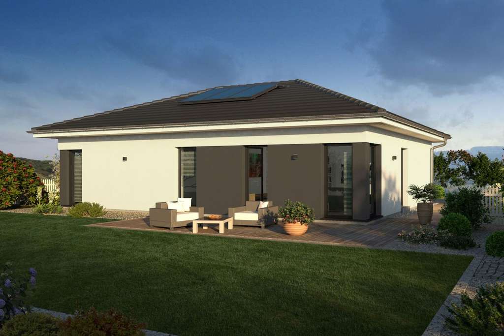 Bungalow mit 3 Schlafzimmern - 107 m² - alles auf einer Ebene