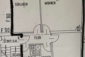 Lev.-Opladen: 2. OG, helle 3-Zi., 75-qm-Stadtwhg., Fensterbad, Parkett, Südbalkon, Nähe Bhf. – Die vollständige Adresse der Immobilie erhältst du vom Anbieter., 51379 Opladen, Leverkusen – Vorschaubild 2
