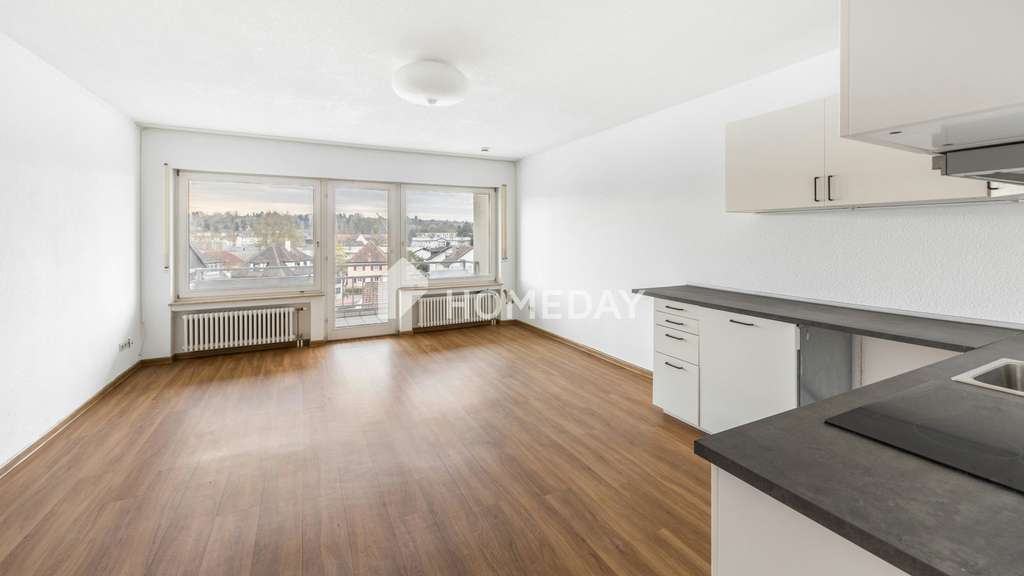 Immobilie in Lahr/Schwarzwald - Helle 1-Zimmer-Wohnung mit Einbauküche und Südloggia - Bild 0