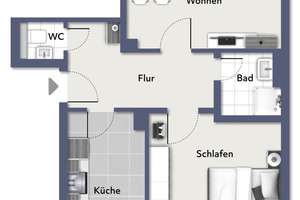 Top Wohnung mit Balkon in Münster-Gremmendorf! – Die vollständige Adresse der Immobilie erhältst du vom Anbieter., 48167 Gremmendorf-Ost, Münster – Vorschaubild 10