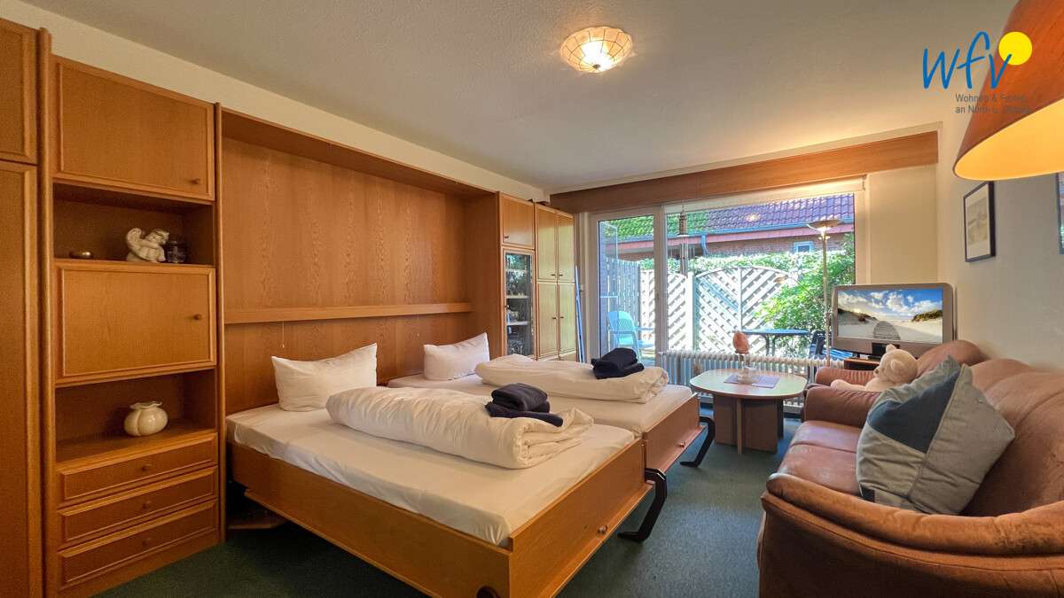 Immobilie in Borkum - Gemütliche 2-Zimmer-Wohnung mit Terrasse und Gemeinschaftsgarten - Bild 9