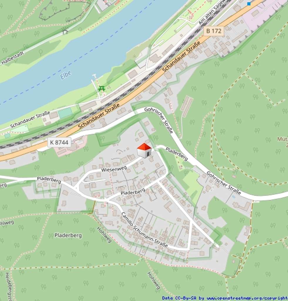 Immobilie in Gohrisch - www.immovista.de  BAUGRUNDSTÜCK MIT WOCHENENDHAUS ZU VERKAUFEN - Bild 1